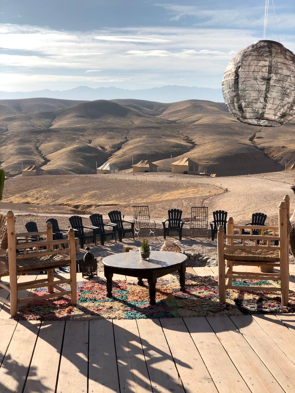 Desert camp in Agafay