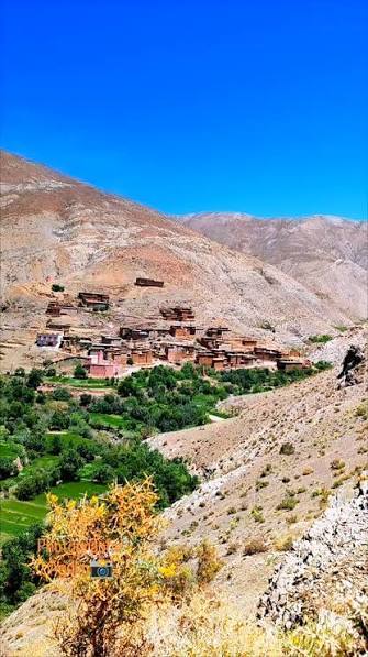 Traveller photo from the Amouguer area, Midelt Province