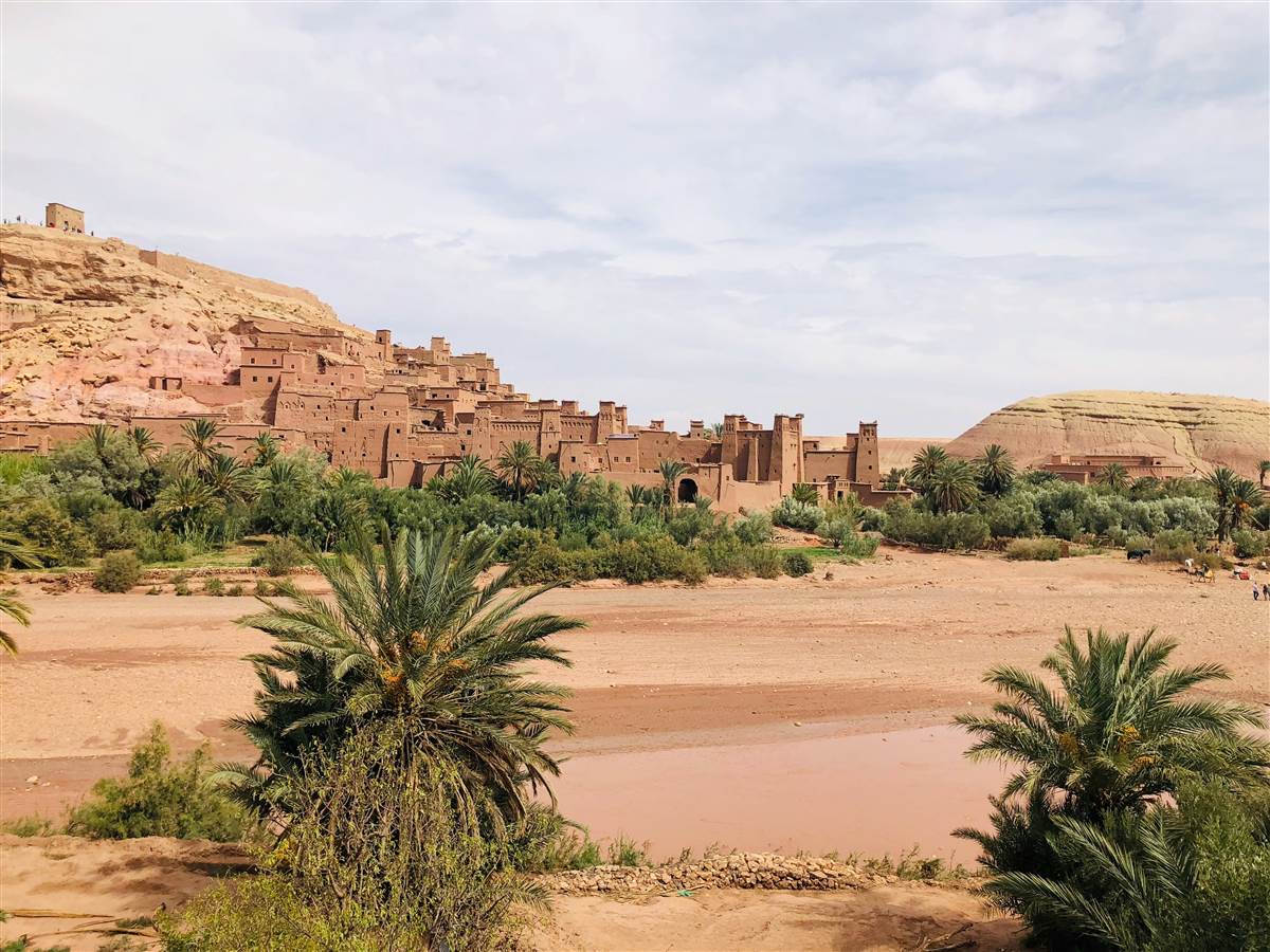 Earthen towers Ait Benhaddou ksar Morocco