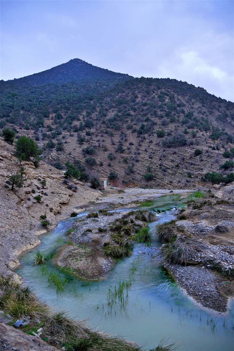 Lakeside hills Bin El Ouidane Morocco