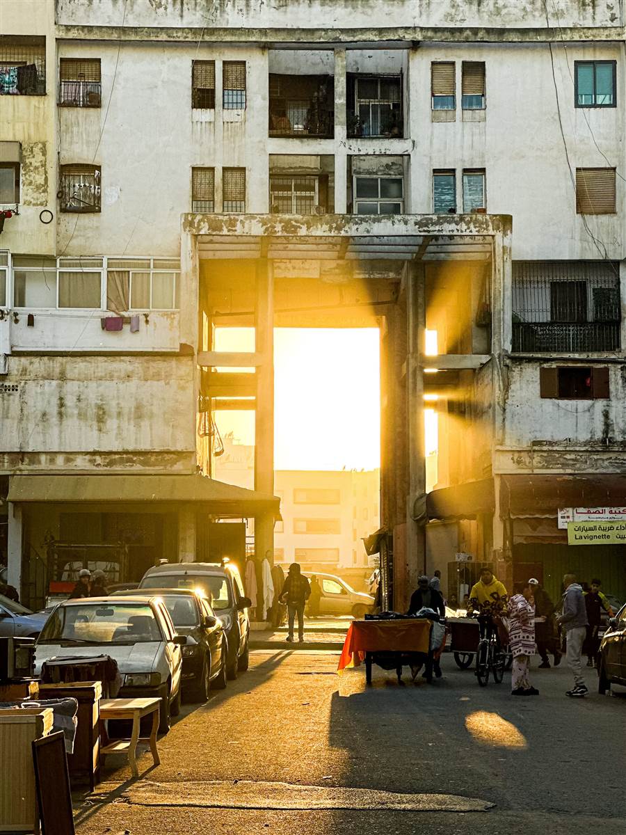 Ain Diab Corniche sunset Casablanca Morocco