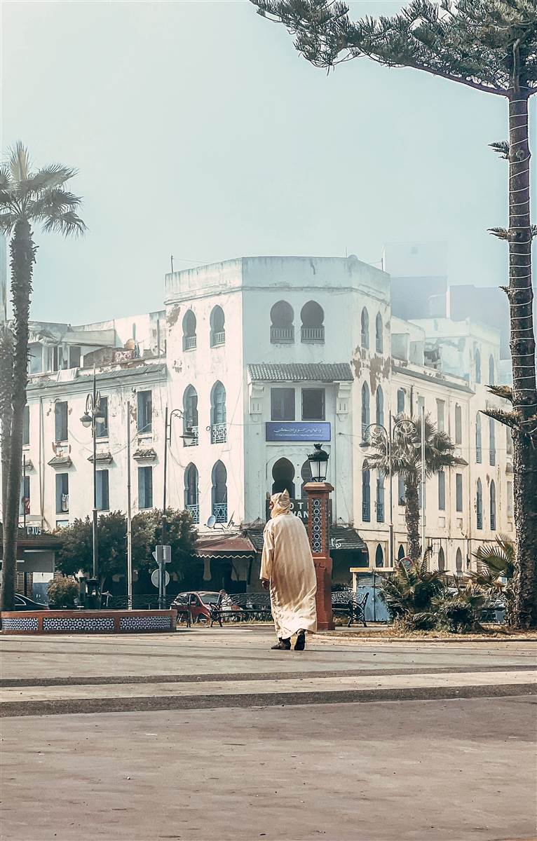 Atlantic promenade seaside Casablanca Morocco