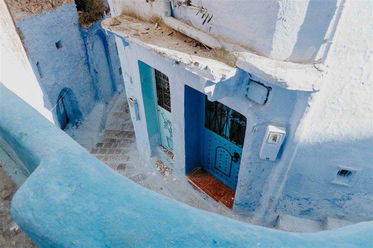 Akchour waterfalls trails near Chefchaouen Morocco