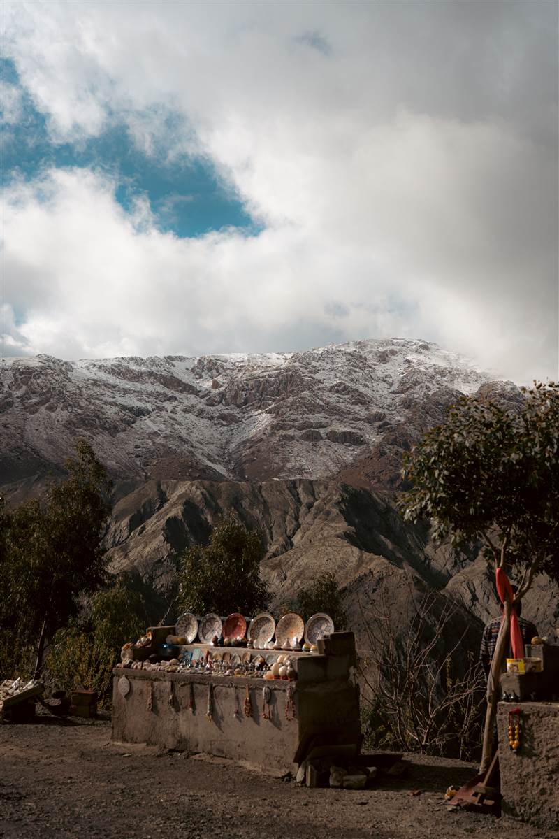 Toubkal trail above Imlil Morocco