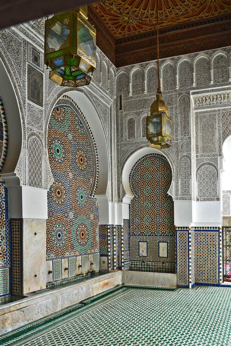 Meknes medina calm souk craft lanes Morocco