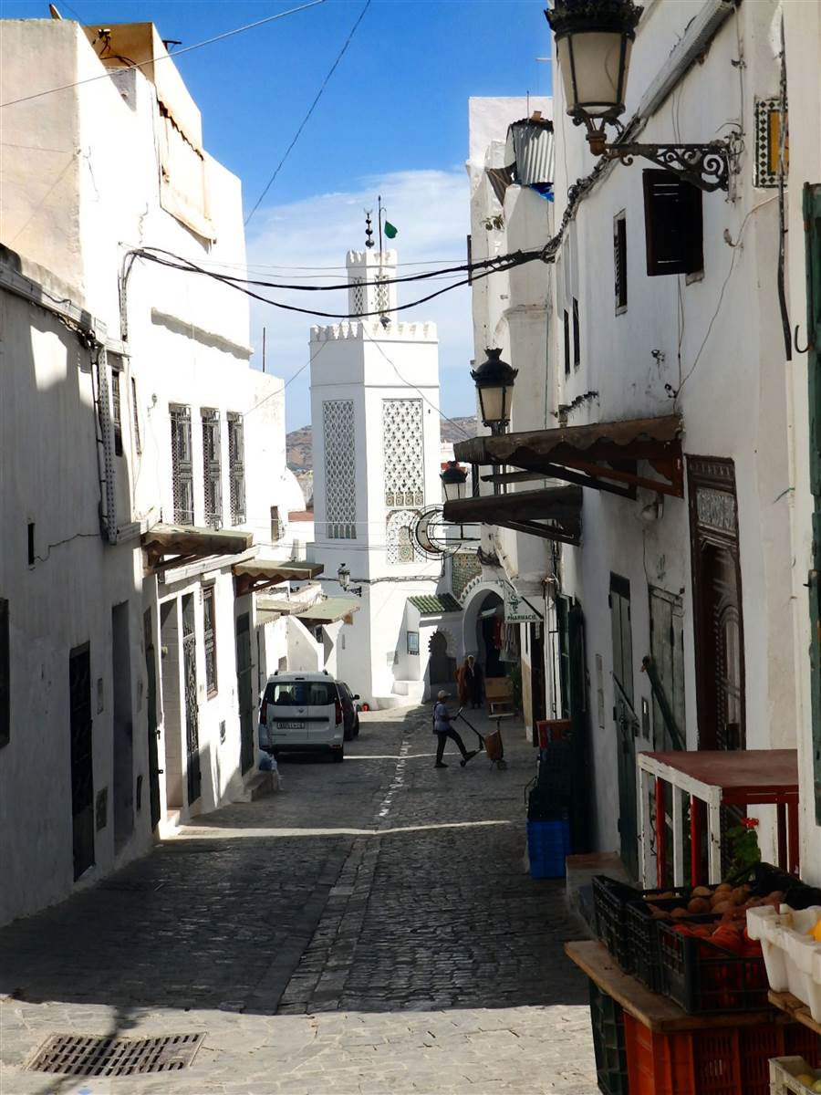 Rif foothills panorama over Tetouan Morocco