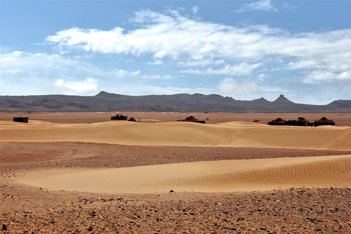 Zagora desert gateway dunes south Morocco